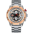 H3706G Reloj T5 para hombre banda de metal