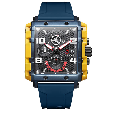 H3886G Reloj T5 para hombre análogo correa de caucho