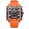 H3886G Reloj T5 para hombre análogo correa de caucho