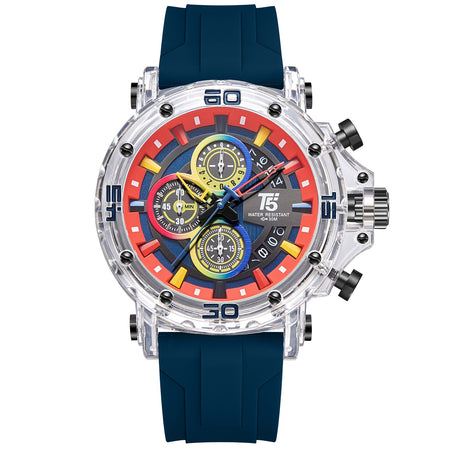 H4004G Reloj T5 para hombre pulsera de goma