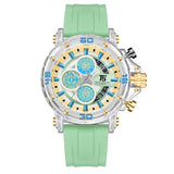 H4004G Reloj T5 para hombre pulsera de goma