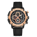 H4015G Reloj T5 para hombre pulsera de caucho