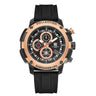 H4015G Reloj T5 para hombre pulsera de caucho