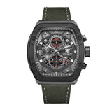 H4016G Reloj T5 para hombre correa de cuero