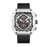 H4029G Reloj T5 para hombre pulsera de cuero