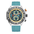 H4046G Reloj T5 para hombre pulsera de goma