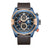 H4047G Reloj T5 para hombre correa de cuero