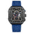 H4087G Reloj T5 para hombre pulsera de caucho