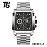 H4099G Reloj T5 para hombre banda de metal