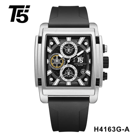 H4163G Reloj T5 para hombre pulsera de resina