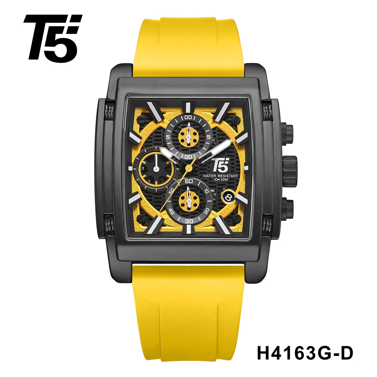 H4163G Reloj T5 para hombre pulsera de resina