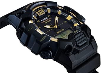 HDC-700-9AV Reloj Casio para Hombre, Hora Mundial 10 Años de Batería, Illuminator