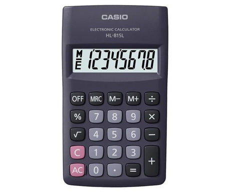 HL-815L-BK Calculadora Casio de Bolsillo