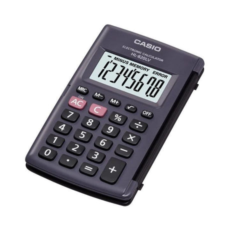 HL-820LV-BK Calculadora Casio de Bolsillo