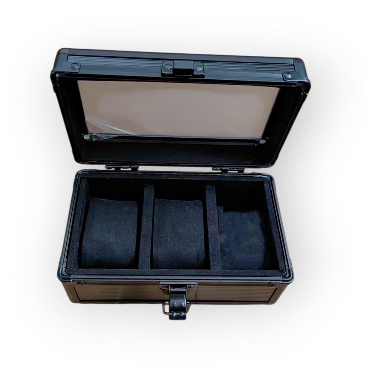 KS-005 Caja de relojes 3 compartimientos de aluminio