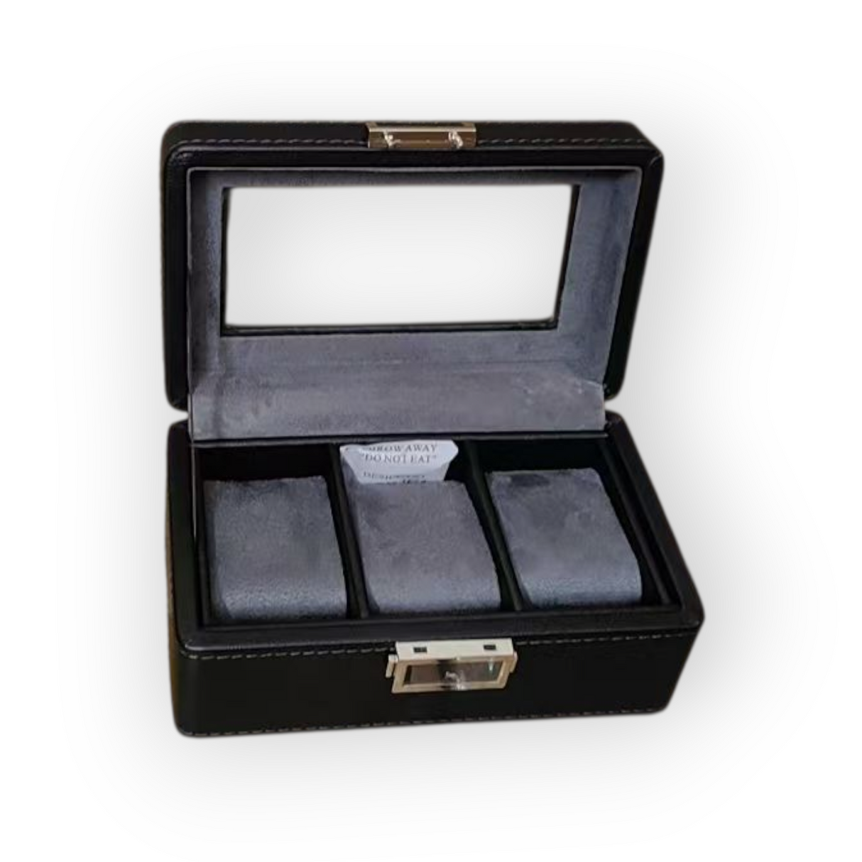 KS-008 Caja de 3 relojes de piel