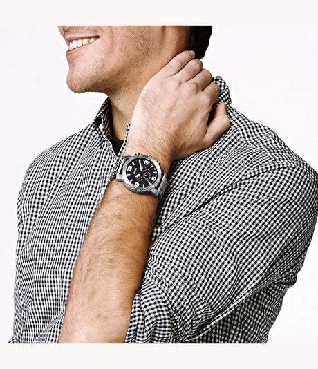 JR1353 Reloj Fossil Nate de caballero pulsera de metal 50 mm