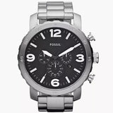 JR1353 Reloj Fossil Nate de caballero pulsera de metal 50 mm