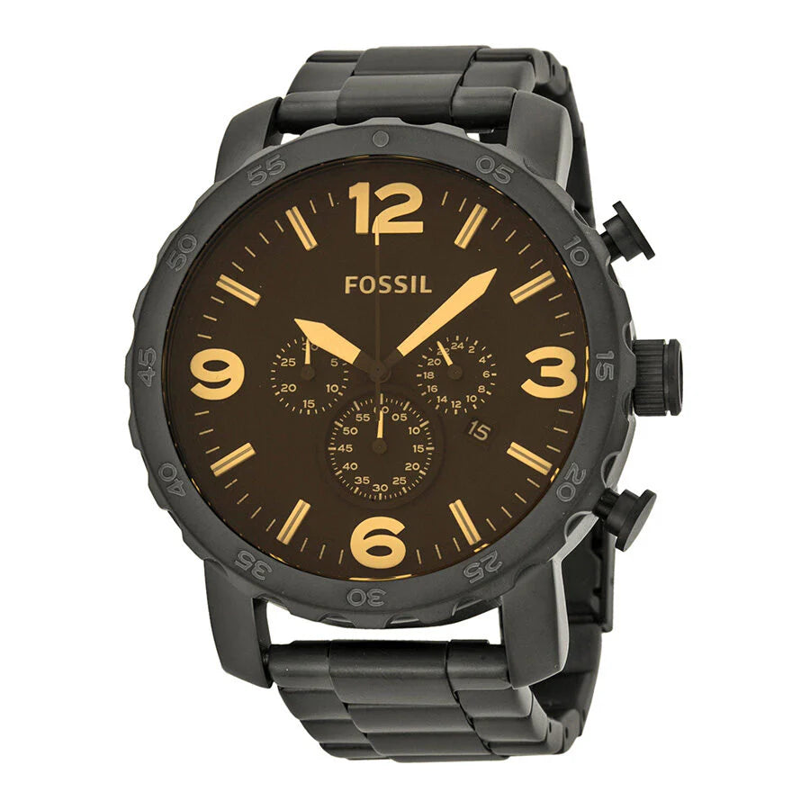 JR1356 Reloj Fossil Nate de hombre pulsera de metal 50 mm