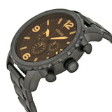 JR1356 Reloj Fossil Nate de hombre pulsera de metal 50 mm