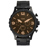 JR1356 Reloj Fossil Nate de hombre pulsera de metal 50 mm