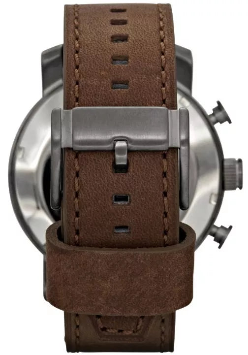 JR1424 Reloj Fossil Nate de caballero correa de piel