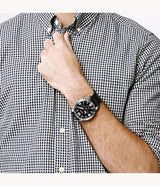 JR1436 Reloj Fossil Nate de hombre banda de piel 50 mm