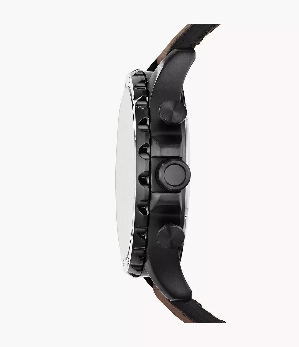 JR1487 Reloj Fossil Nate de hombre pulsera de cuero 50 mm