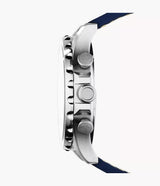 JR1480 Reloj Fossil Nate de hombre pulsera de cuero 50 mm