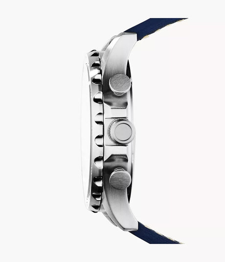 JR1480 Reloj Fossil Nate de hombre pulsera de cuero 50 mm