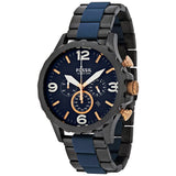 JR1494 Reloj Fossil Nate de hombre pulsera de metal 50 mm