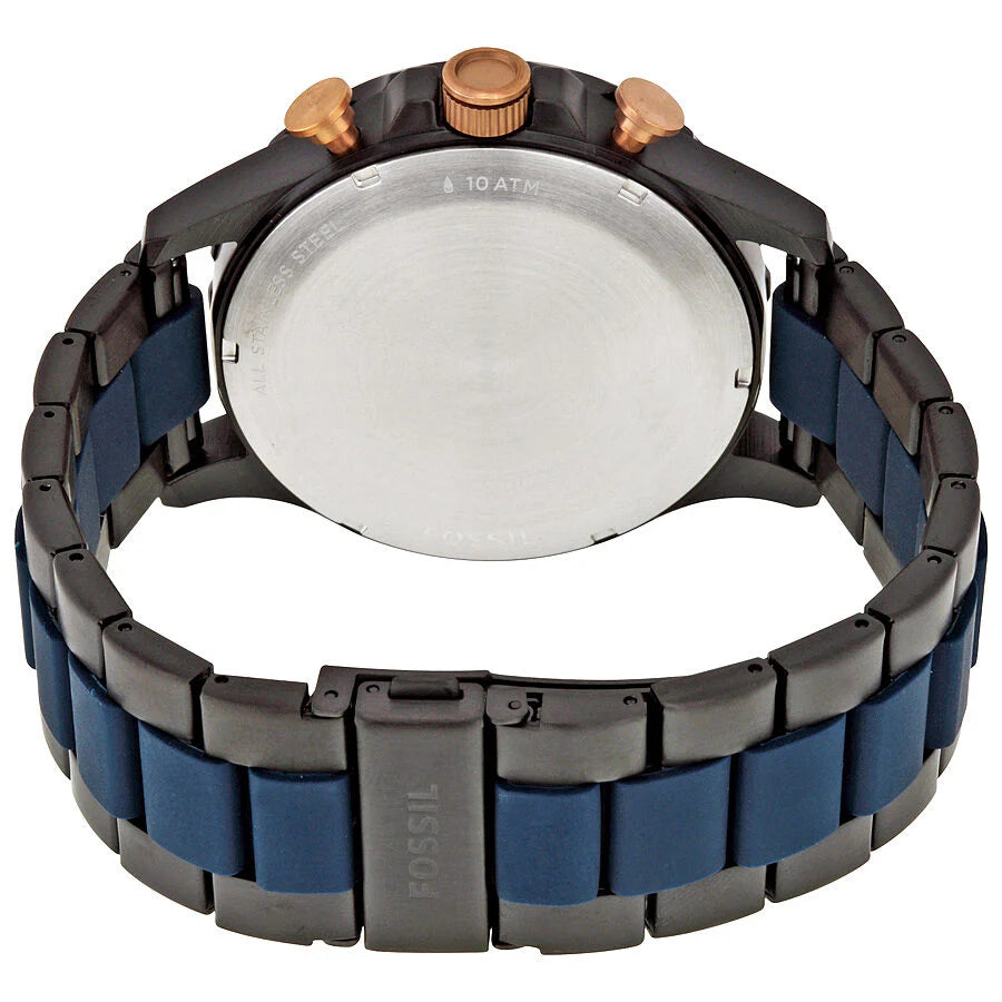 JR1494 Reloj Fossil Nate de hombre pulsera de metal 50 mm