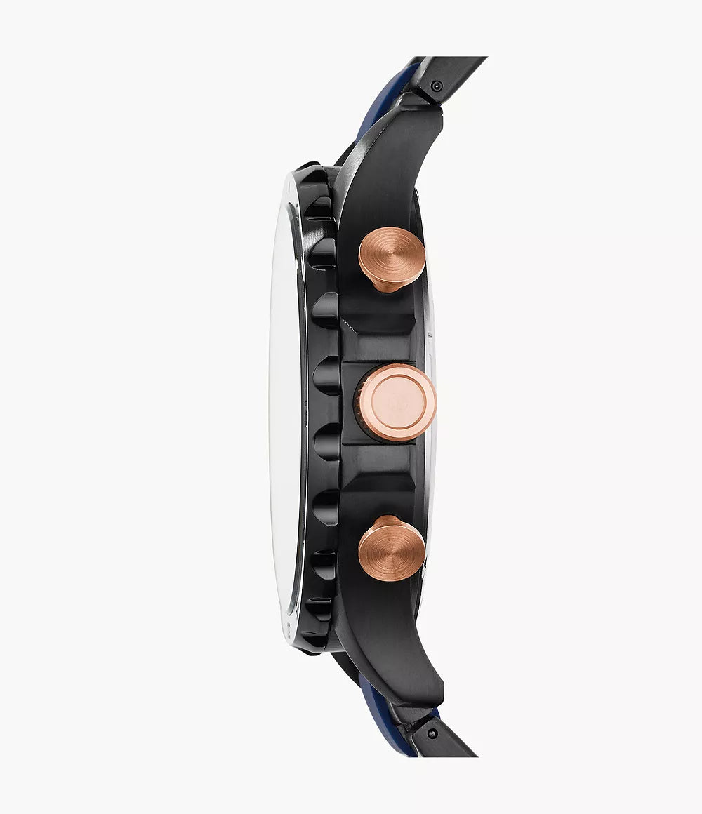 JR1494 Reloj Fossil Nate de hombre pulsera de metal 50 mm