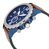 JR1504 Reloj Fossil Nate de hombre pulsera de cuero 50 mm