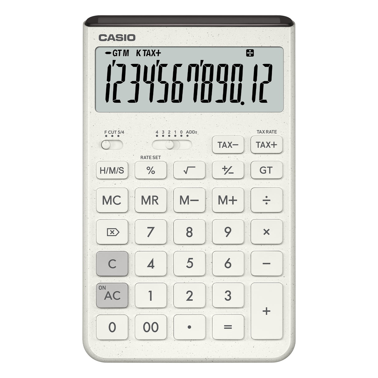 JT-200T-WE Casio Calculadora compacta Comfy 12 dígitos de escritorio