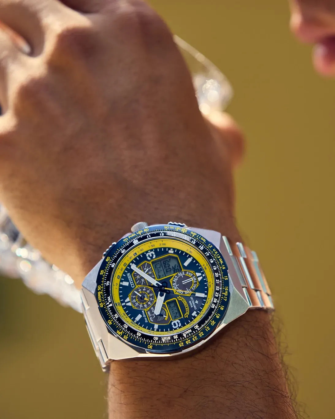 JY8125-54L Reloj Citizen Promaster de hombre pulsera de metal