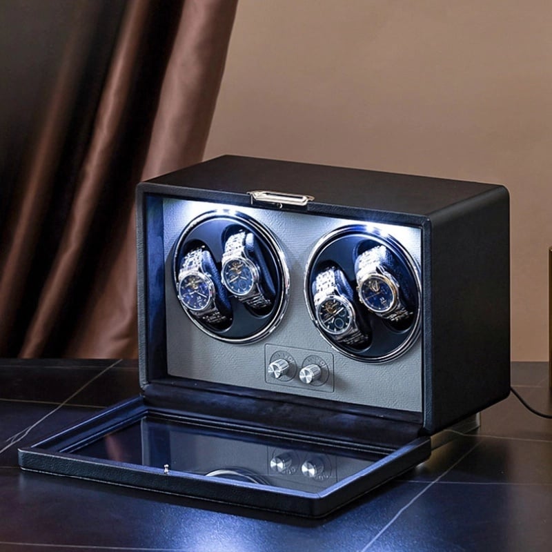 KS-003 Caja de exhibición de relojes alta calidad de cuero