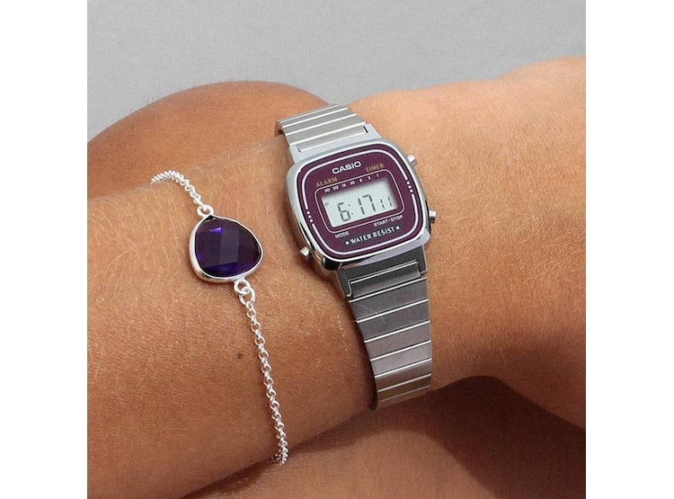 LA-670WA-4 Reloj Casio para Mujer, Vintage Clásico