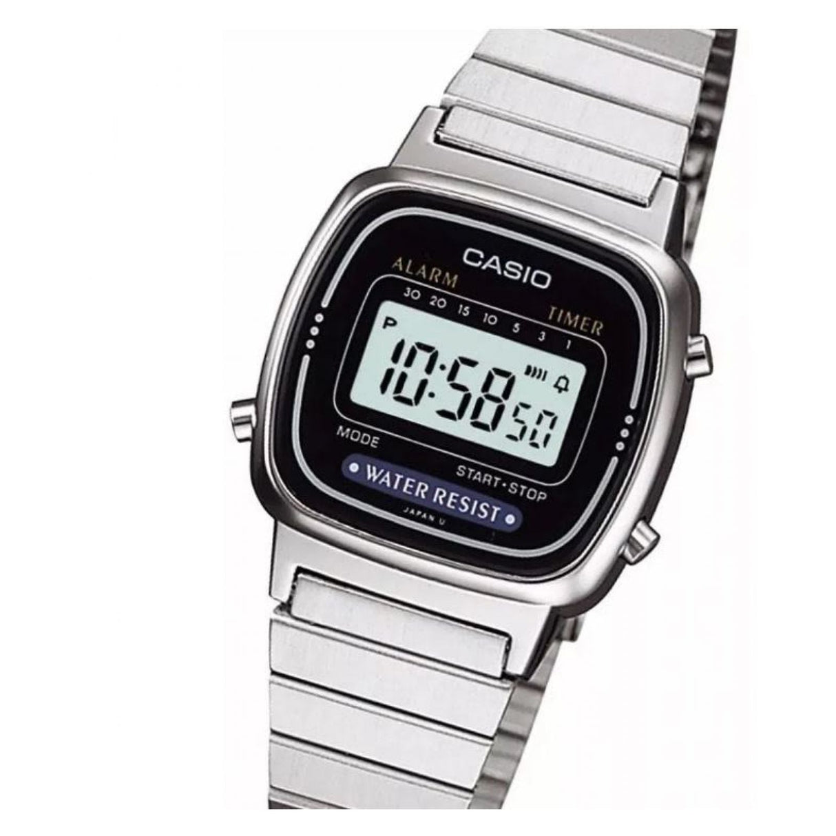 LA-670WD-1 Reloj Casio para Mujer, Vintage Clásico