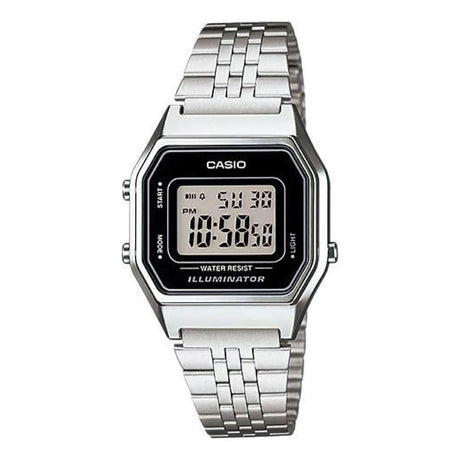 LA-680WA-1 Reloj Casio Unisex, Vintage Clásico Illuminator