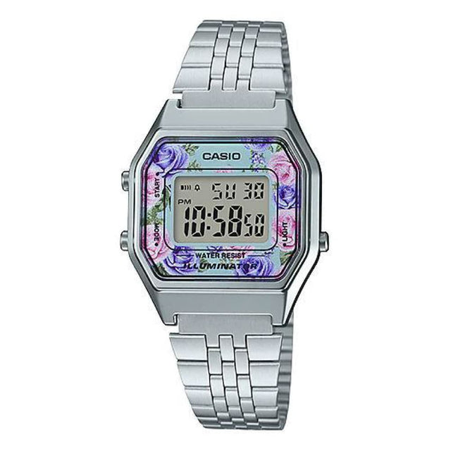 LA-680WA-2C Reloj Casio para Mujer, Vintage Clásico Illuminator