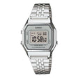 LA-680WA-7 Reloj Casio Unisex, Vintage Clásico Illuminator