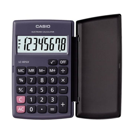 LC-401LV-BK Calculadora Casio de Bolsillo