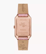 LE1199 Reloj Fossil The Good Witch de El Mago de Oz de mujer pulsera de cuero 26 mm