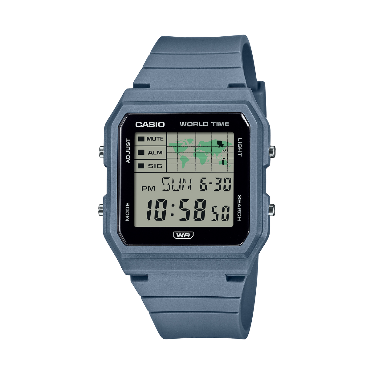 LF-30W-2ACF Reloj Casio Pop unisex correa de caucho