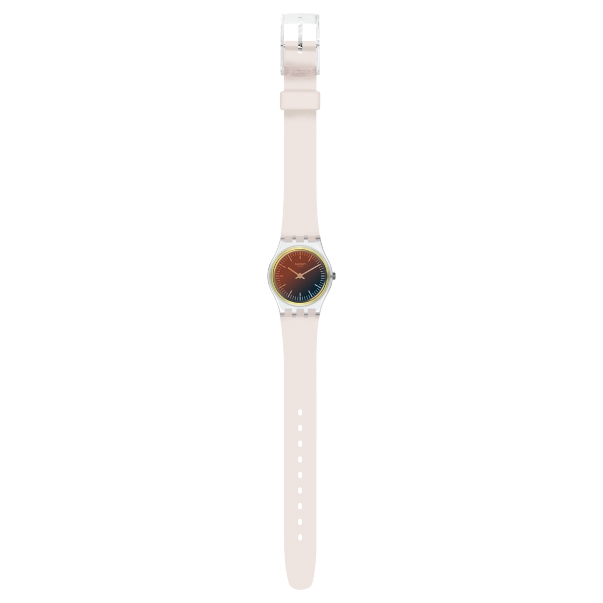 LK391 Swatch Ultra Green de mujer pulsera de resina
