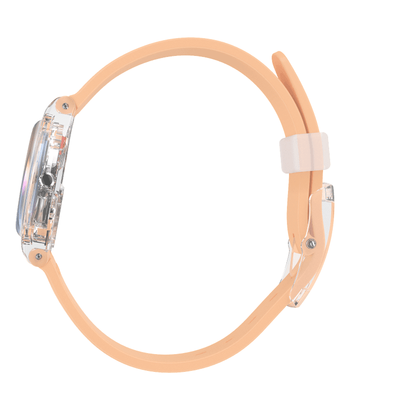 LK395 Swatch Casual Pink de dama correa de resina