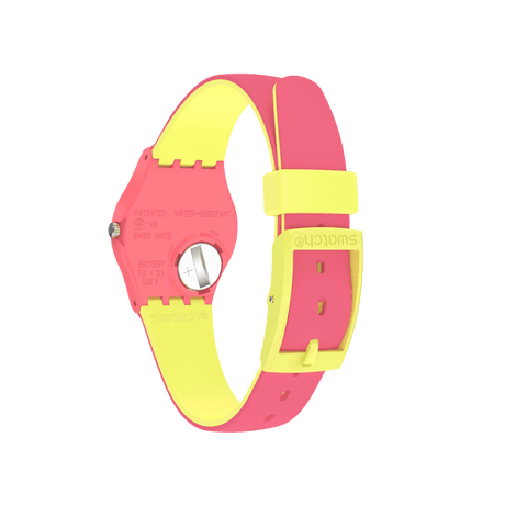LP131C Reloj Swatch Back to Biko Roose de señorita correa de resina