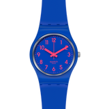 LS115C Reloj Swatch Back To Biko Bloo de señorita banda de resina