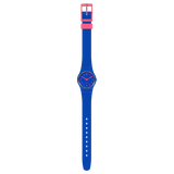 LS115C Reloj Swatch Back To Biko Bloo de señorita banda de resina